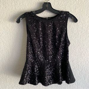Size Small Forever21 Black Peplum Blouse